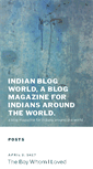 Mobile Screenshot of indianblogworld.com