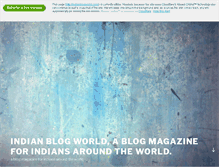Tablet Screenshot of indianblogworld.com